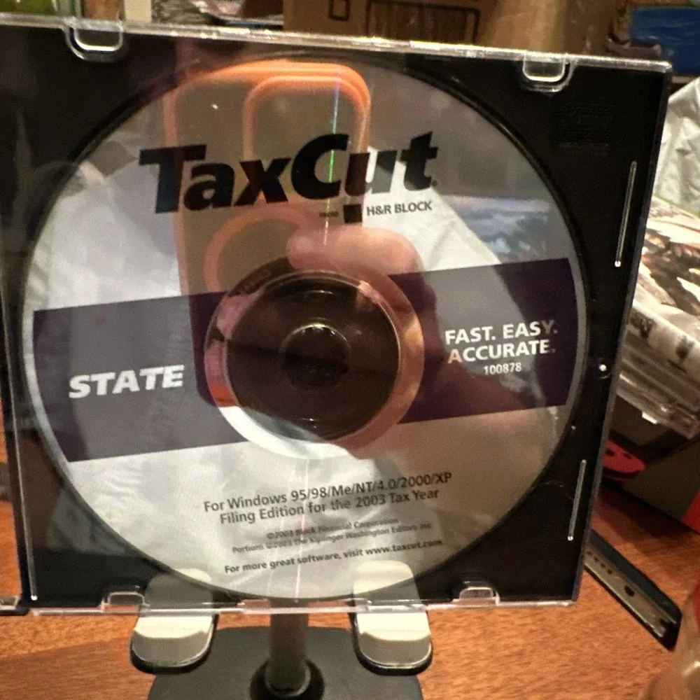 H&R BLOCK TAXCUT STATE FEDERAL 2003
